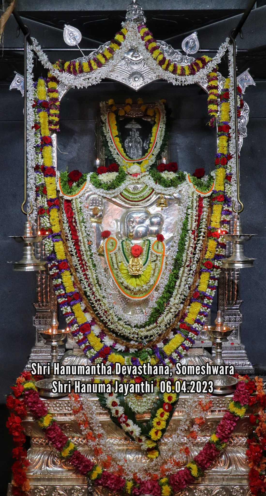 Hanumantha Shrine Decorated